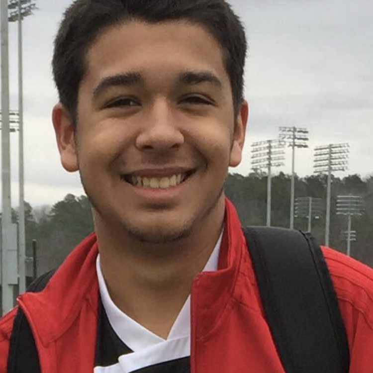 MIGUEL AGUIRE          Left full-back/central defender
GPA:
3.9  (out of 4.0)
Class Rank:
17 / 216
ACT Score:
23
 
My Comments: Miguel is a great kid as all these players are. He is athletic, strong and quick. He has a good left foot and strikes the ball well.
He is a strong defender and overlaps and crosses accurately from the full-back position.
He should certainly interest a competitive D2/NAIA program or a mid-level D1 school. His grades and likely ACT score also make him a candidate for D3.
He is interested in majoring in biology. 
